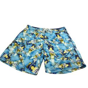 VTG Corona Extra‎ Beer Mens Swim Trunks Board Shorts Size 33